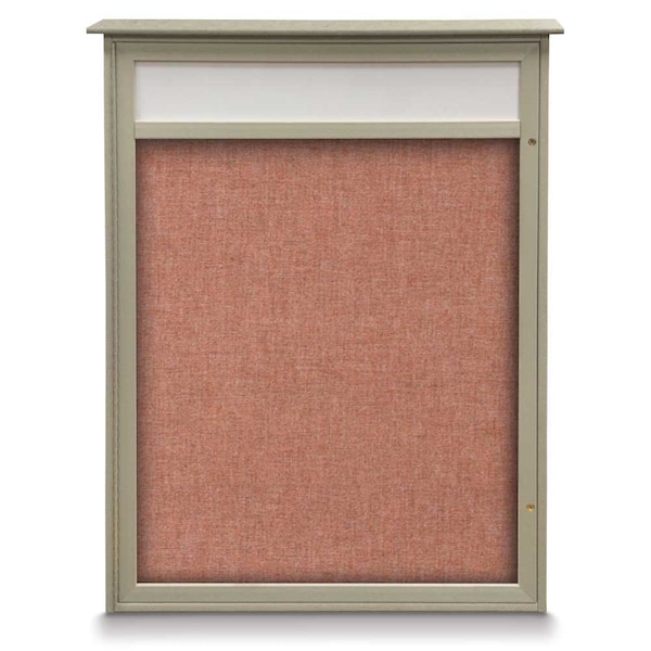 Double Door Enclosed Indoor Letterboard